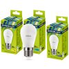 Купить Лампа светодиодная Ergolux LED-G45-9W-E27-3K Шар 9Вт E27 3000K 172-265В в Санкт-Петербурге по недорогой цене и с быстрой доставкой.