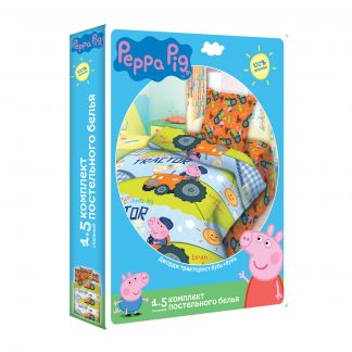 Купить Комплект постельного белья Peppa Pig Джордж Тракторист 1