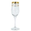 Купить Набор бокалов д/шампанского Лоза 6шт 200мл с декором стекло в Санкт-Петербурге по недорогой цене и с быстрой доставкой.