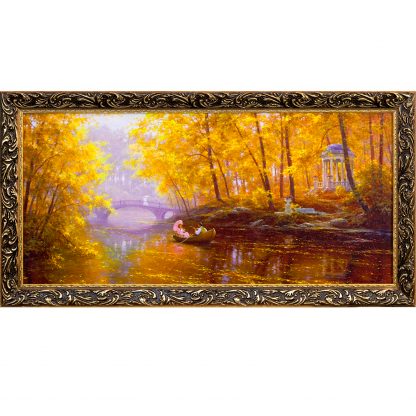 Купить Картина в раме Осень 33х70см в Санкт-Петербурге по недорогой цене и с быстрой доставкой.
