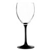 Купить Набор бокалов д/вина Домино 6шт 350мл черная ножка стекло в Санкт-Петербурге по недорогой цене и с быстрой доставкой.