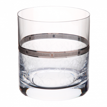 Купить Набор стаканов д/виски Барлайн 6шт 280мл платиновая деколь стекло в Санкт-Петербурге по недорогой цене и с быстрой доставкой.