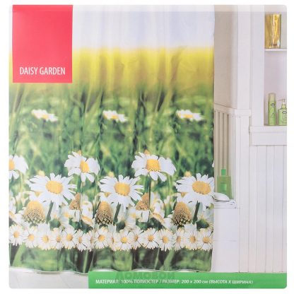 Купить Занавеска для ванной комнаты daisy garden