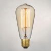 Купить Лампа накаливания декоративная 60вт ST64 230в Е27 винтаж в Санкт-Петербурге по недорогой цене и с быстрой доставкой.