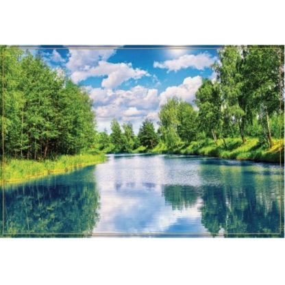 Купить Фотообои Восторг (бумажные) Лесное озеро (294х201) 9л в Санкт-Петербурге по недорогой цене и с быстрой доставкой.