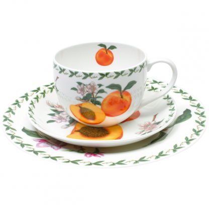 Купить Набор чайный Абрикос 3пр пара чайная/тарелка 250мл/20см фарфор в Санкт-Петербурге по недорогой цене и с быстрой доставкой.