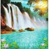 Купить Фотообои Восторг (бумажные) Радужные водопады (201Х196) 6л в Санкт-Петербурге по недорогой цене и с быстрой доставкой.