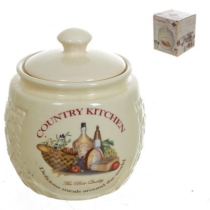 Купить Сахарница Country Kitchen 450мл керамика в Санкт-Петербурге по недорогой цене и с быстрой доставкой.