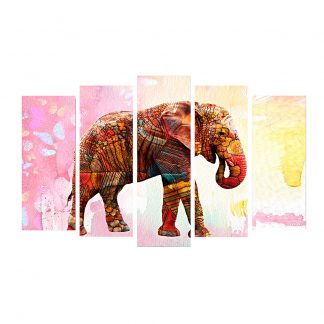 Купить Картина модульная на холсте Слон