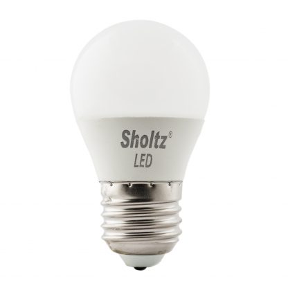Купить Лампа светодиодная SHOLTZ 7W E27 3000К шар в Санкт-Петербурге по недорогой цене и с быстрой доставкой.