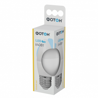 Купить Лампа светодиодная ФОТОН LED B35 4W E27 3000K в Санкт-Петербурге по недорогой цене и с быстрой доставкой.
