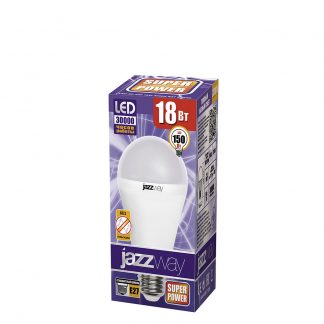 Купить Лампа светодиодная PLED A60 18w 3000K E27 Jazzway в Санкт-Петербурге по недорогой цене и с быстрой доставкой.