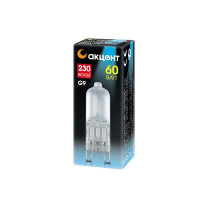 Купить Лампа галогенная АКЦЕНТ JCD 230V 60W G9 FR в Санкт-Петербурге по недорогой цене и с быстрой доставкой.