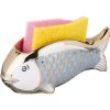 Купить Подставка для губки Рыбка 15см фарфор в комплекте с губкой в Санкт-Петербурге по недорогой цене и с быстрой доставкой.