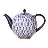 Купить Чайник заварочный Кобальтовая сетка 600мл фарфор ф.тюльпан в Санкт-Петербурге по недорогой цене и с быстрой доставкой.