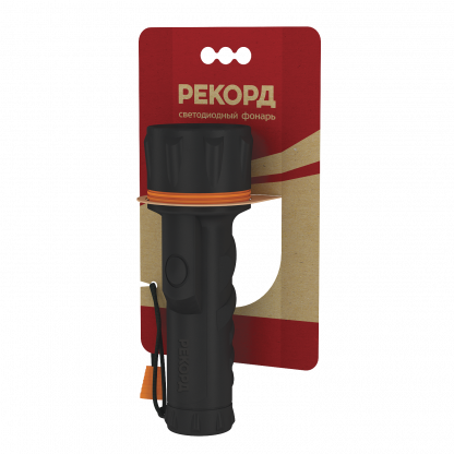 Купить Фонарь резиновый "РЕКОРД" ММ-0207 (2хR20) (7 светодиодов) в Санкт-Петербурге по недорогой цене и с быстрой доставкой.