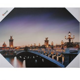 Купить Картина холст на подрамнике Париж Мост Александра III